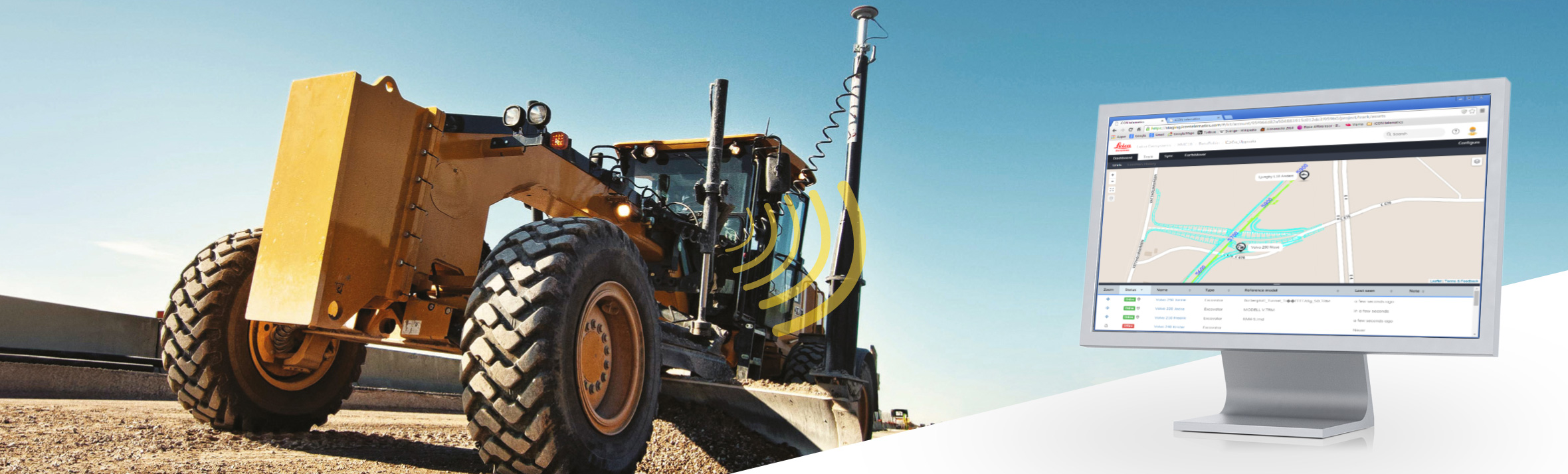 Leica iCON telematics